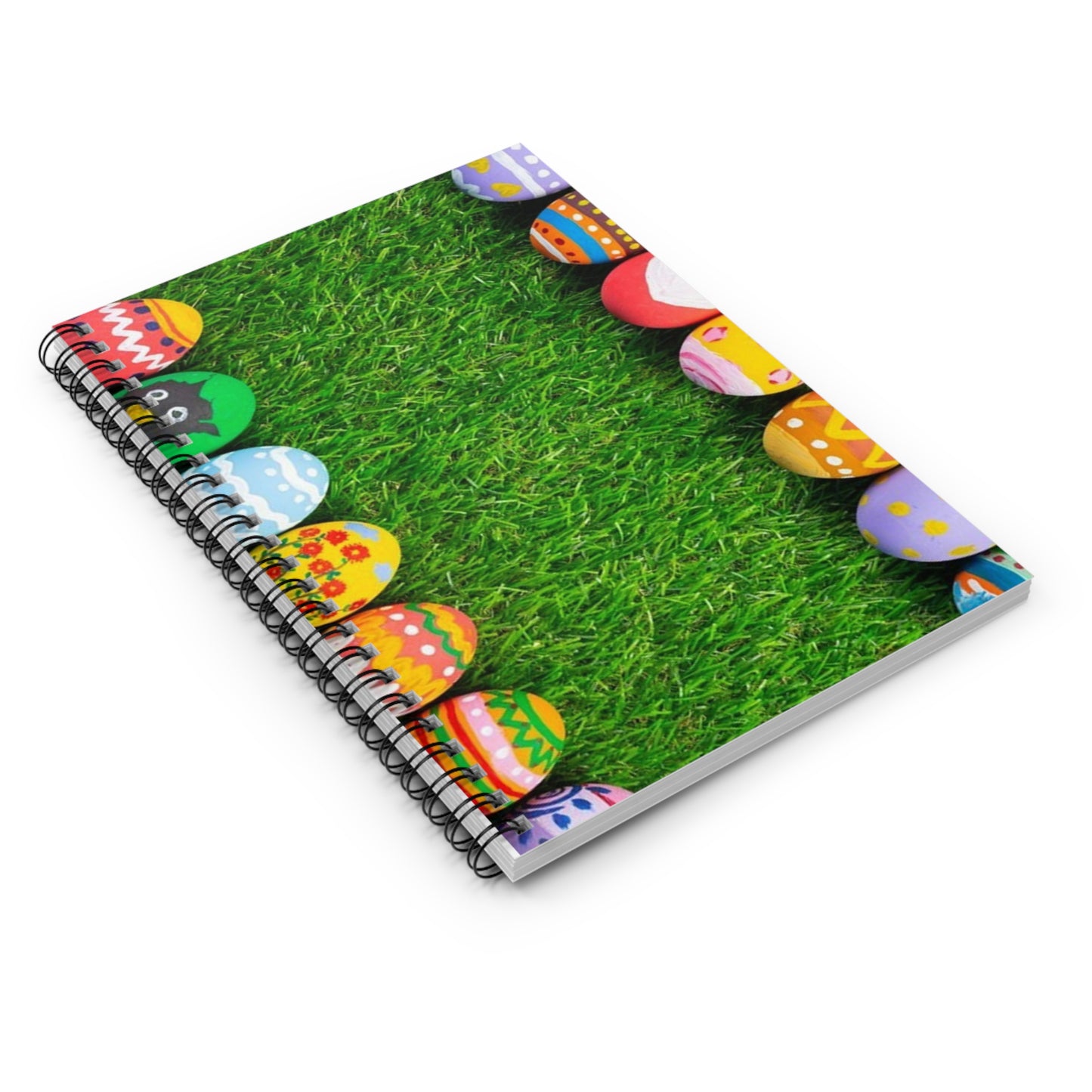 Spiral Notebook - Easter Eggs