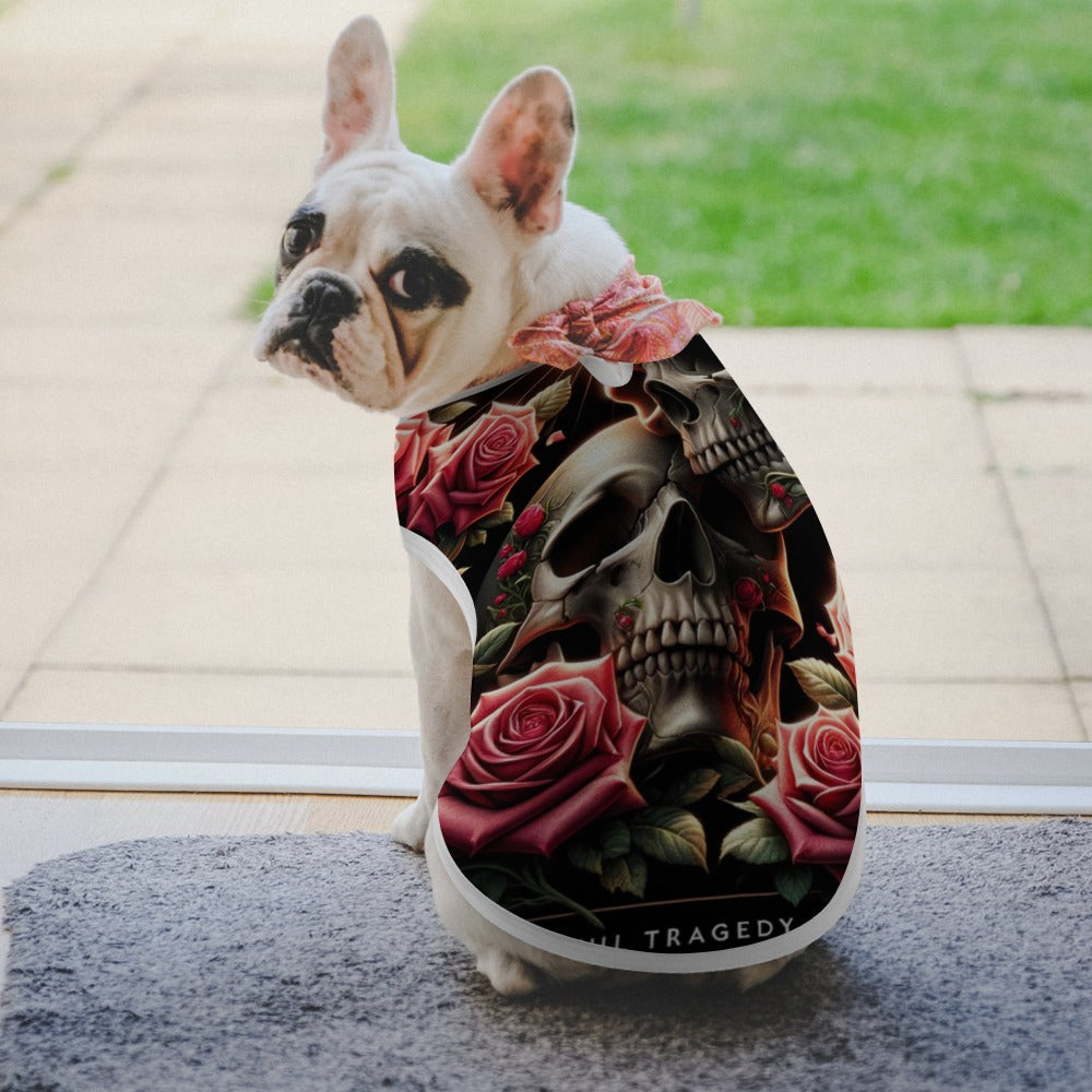 The BEST Dog/Cat Clothes EVER! Skulls, Roses and Indian Skull Women Day of the Dead