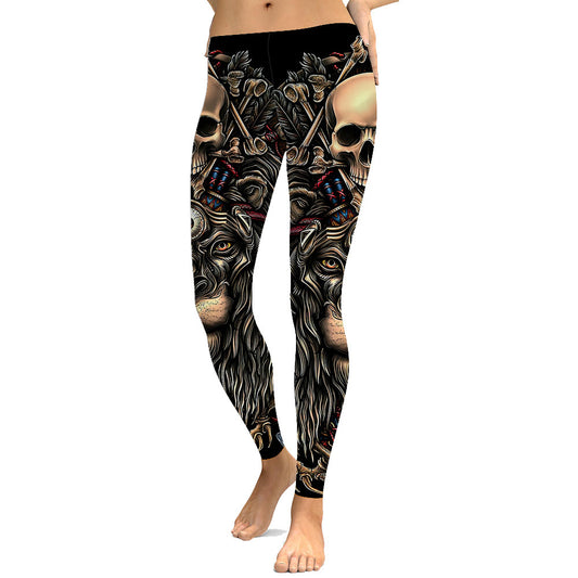 Halloween sexy leggings Skulls