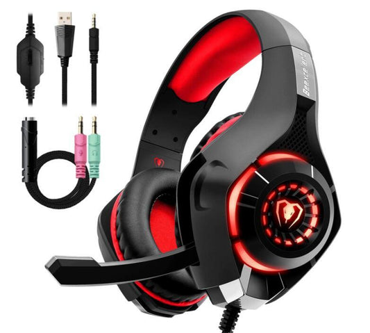 Gaming head set /headphones /with mic