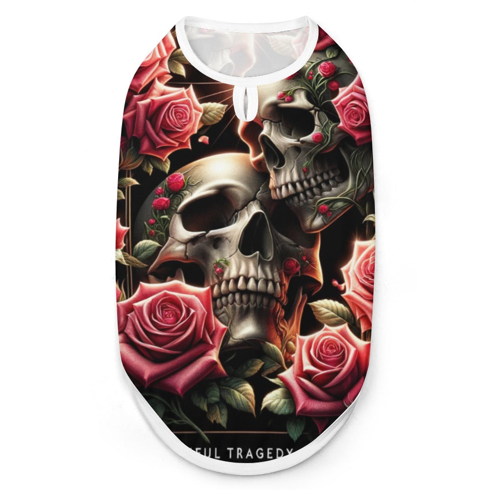 The BEST Dog/Cat Clothes EVER! Skulls, Roses and Indian Skull Women Day of the Dead