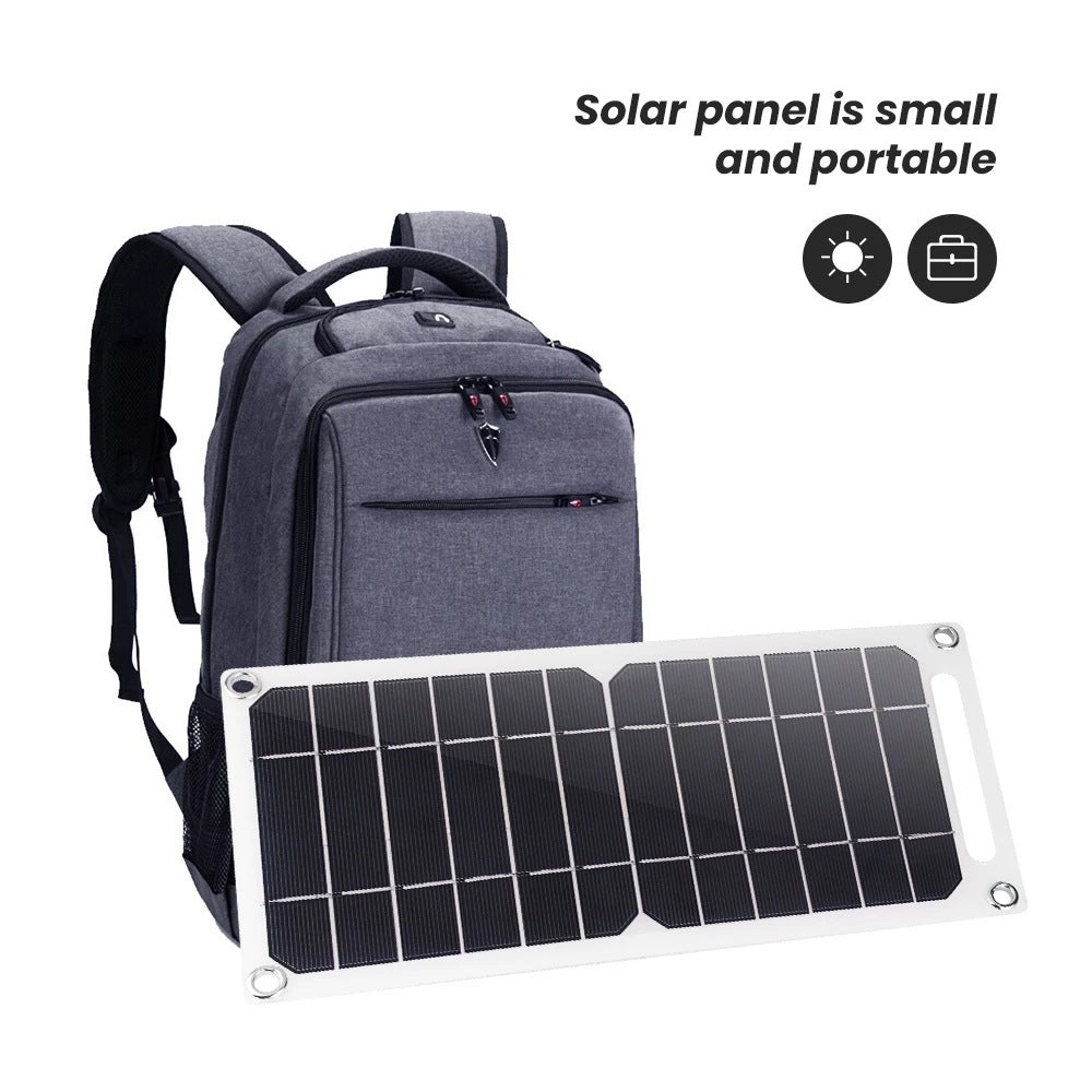 Solar Charger Built In Backpack Charge your Phone While Walking Around