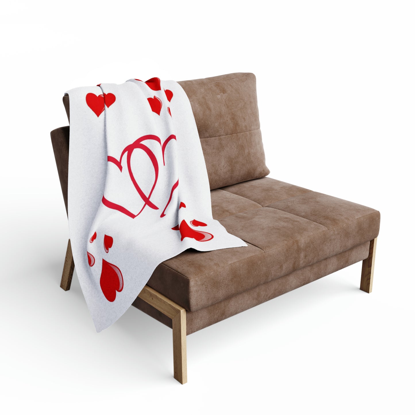 Beautiful Hearts Arctic Fleece Blanket