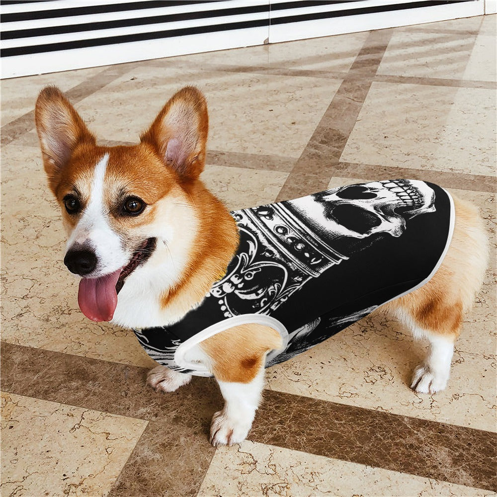 The BEST Dog/Cat Clothes EVER! Skulls, Roses and Indian Skull Women Day of the Dead