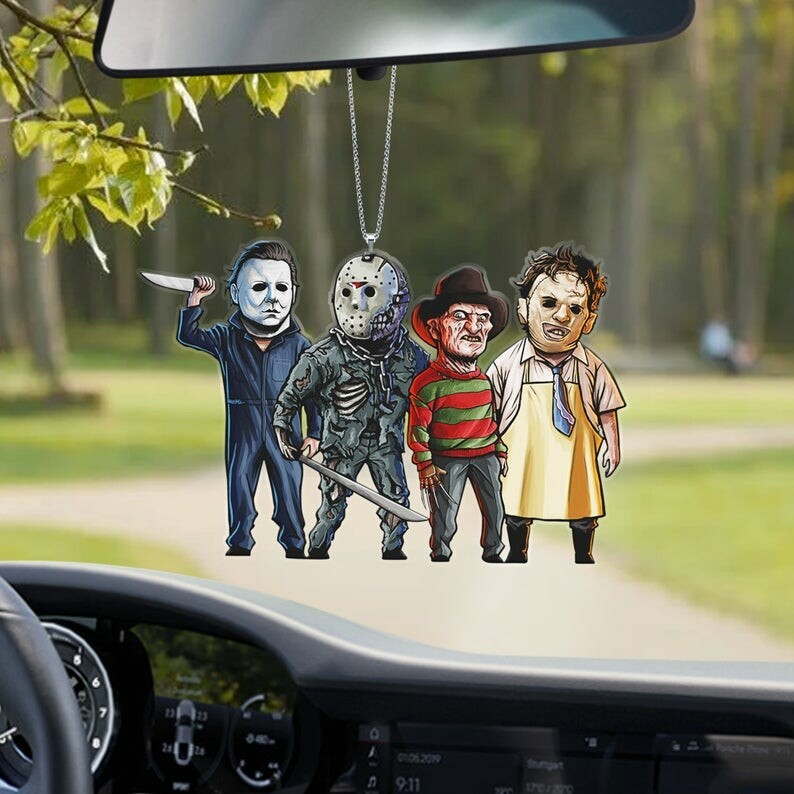 Horror Family Decorative Car Accessories