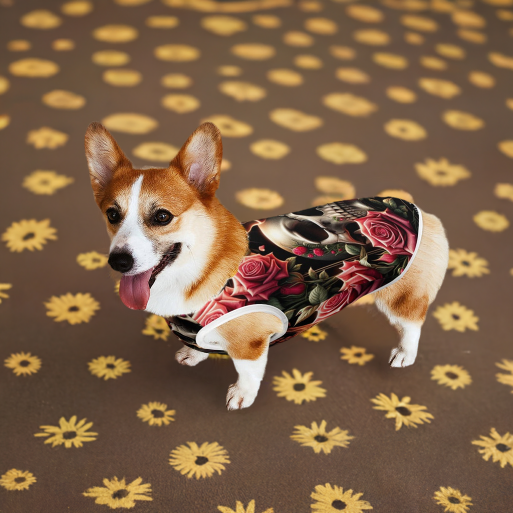 The BEST Dog/Cat Clothes EVER! Skulls, Roses and Indian Skull Women Day of the Dead